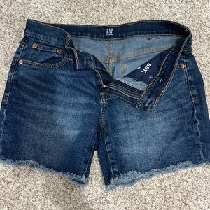 Gap Cutoff Style Denim Jean Shorts 27”